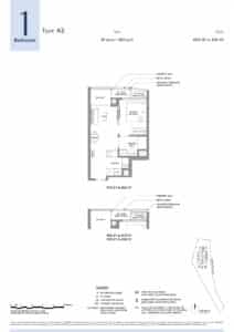 River Green 1 Bedroom Type A2